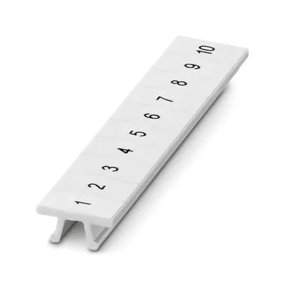 CK5 marker strip — pre-printed 1–10, horizontal orientation