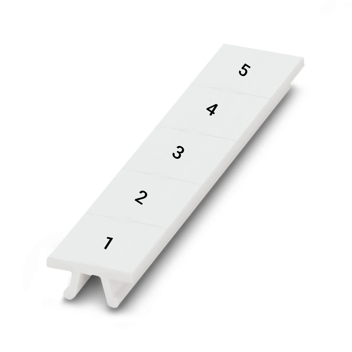 CK series marker strip pre-printed, vertical orientation